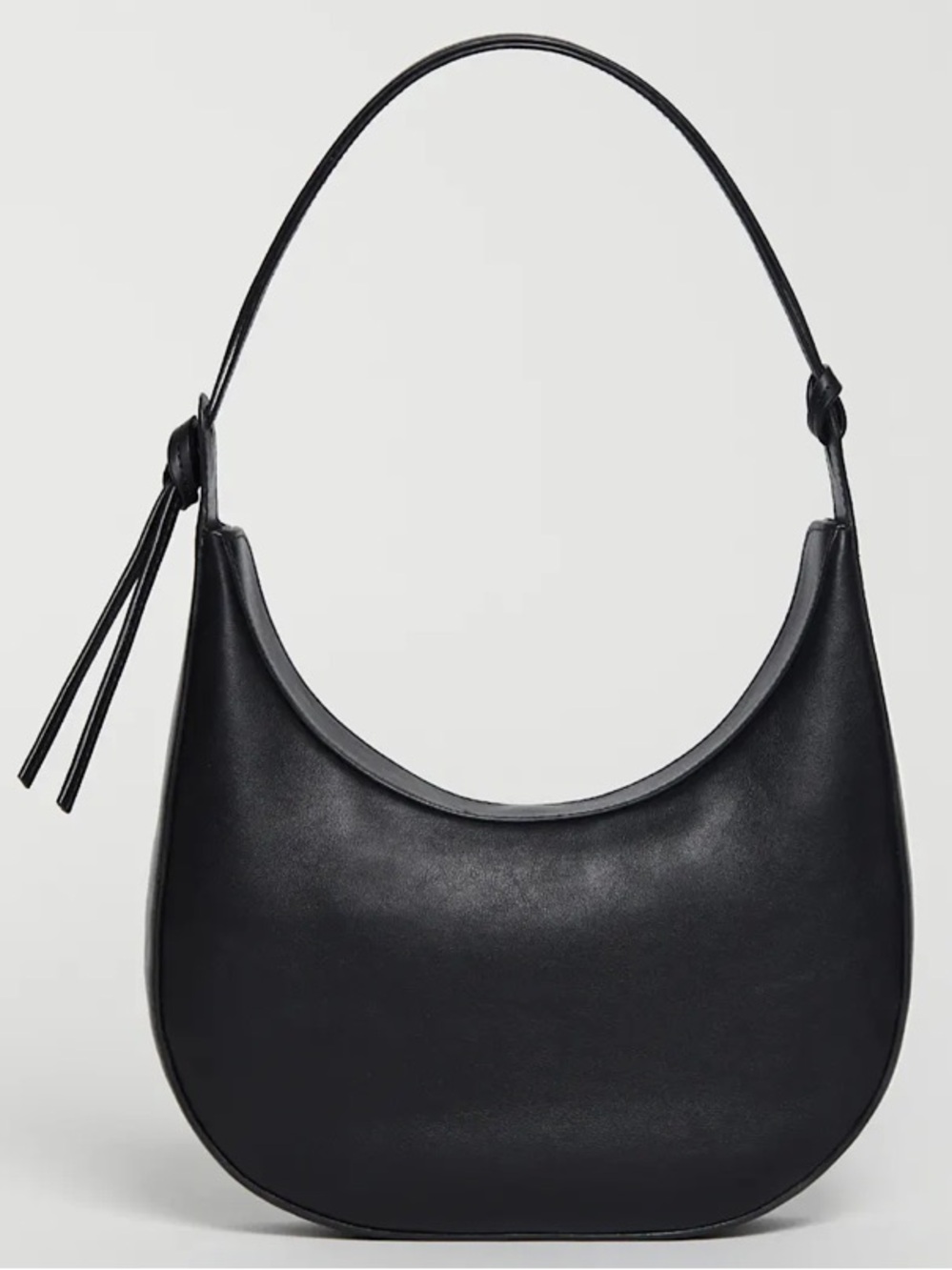 Black Reformation Medium Rosetta Shoulder Bag - Picture 2 of 7